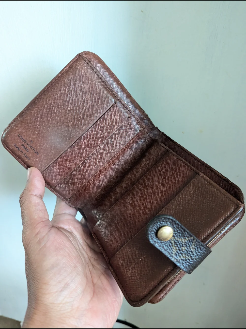 Louis Vuitton Monogram Vintage Leather Wallet (2003, Spain)